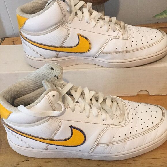 Nike court vision laker shoes main image 8